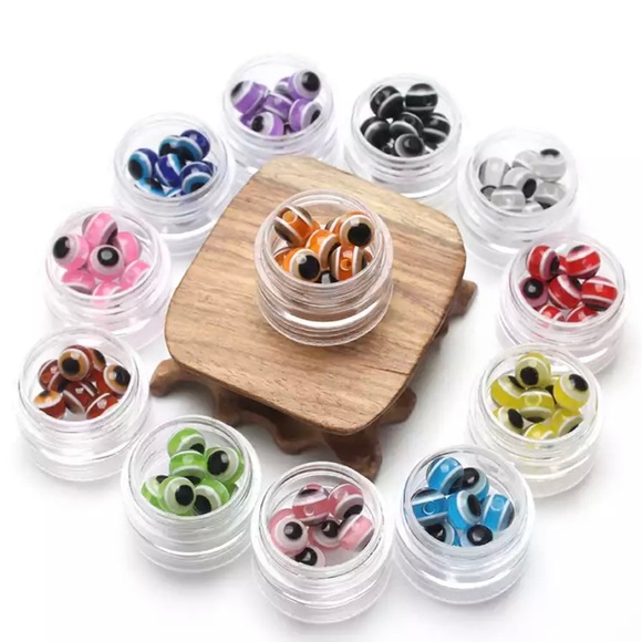 Evil Eye Protection Wax Cord Bracelet - Picture 3 of 4